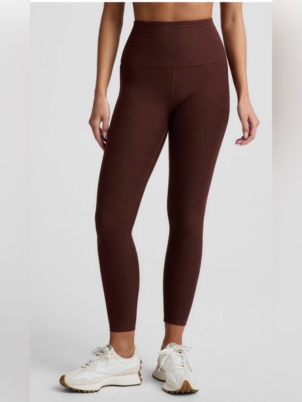 Beyond Yoga Caught in The Midi 7/8 Length Leggings in Mocha Heather , Small